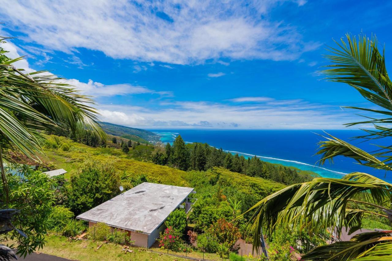 Bungalow Poerava Punaauia Ocean View المظهر الخارجي الصورة